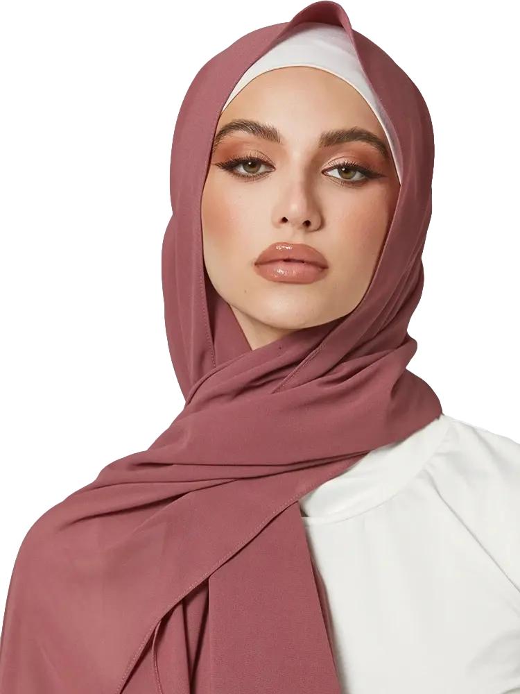 'Mauve' Chiffon Hijab 'Mauve' Chiffon Hijab