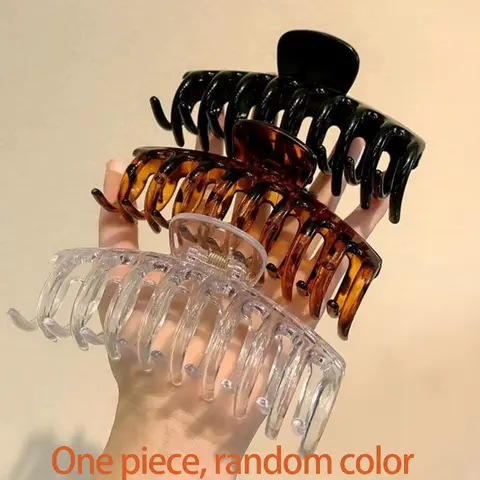 Misstoo High Quality Acrylic Non-slip Hair Clips Back Of Head Plate Hair Grab Clips Girls Hair Clips