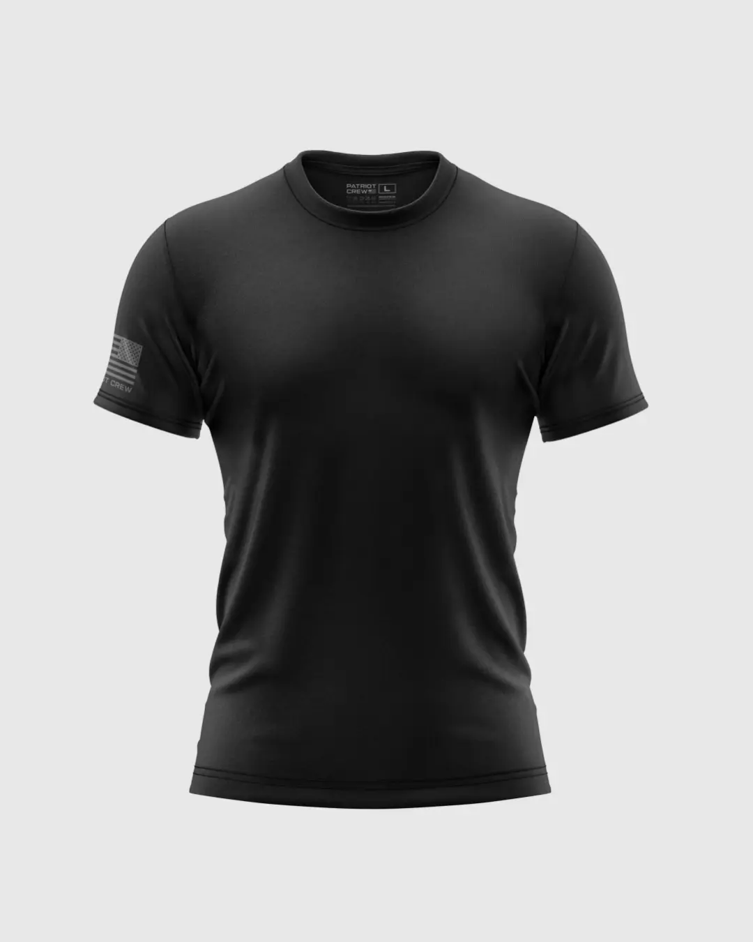 Patriot Crew Flag T-Shirt Menswear Top