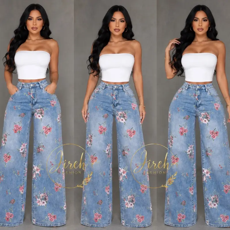 Garden Blossom Denim Jeans