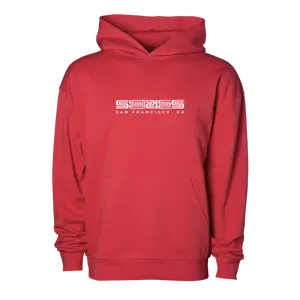 SERIES WORLD TOUR EVERYWHERE HOODY - (RED)