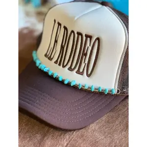 Turquoise Chips Trucker Hat Chain