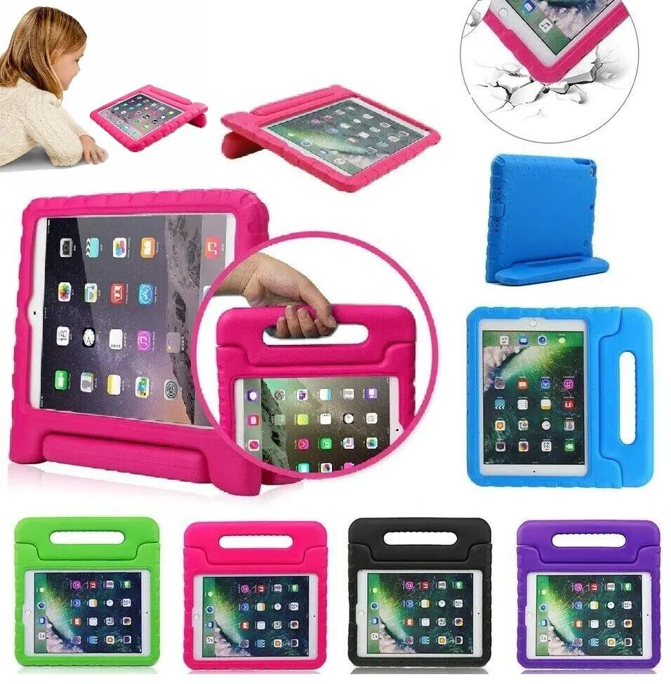 EVA Foam iPad Sleeve with Handheld Handle - Shockproof, Drop-Proof, Durable Protective Cover for iPad Mini 1-6, Kids-Focused Tablet Accessory, Accessories