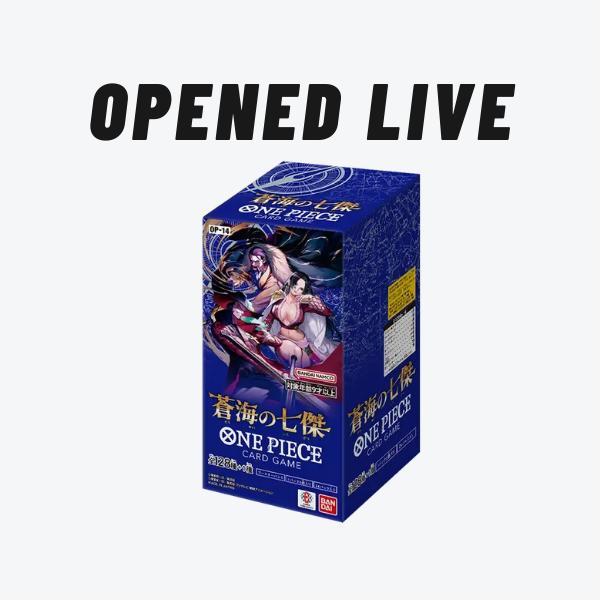 One Piece CCG OP-14 Booster Box – Seven Heroes Of The Blue, Japanese Edition, Factory Sealed
