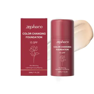 Zephoco Temperature Changing Sunscreen Foundation | Hydrating, Light & Natural Base