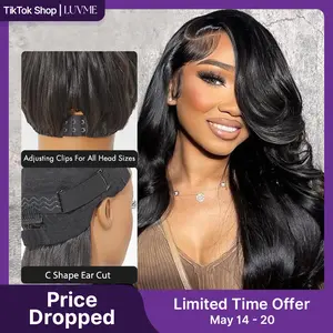 Luvme All Day Comfort Wig Glueless 7x6 Closure Pre Plucked Pre Bleached Pre Cut HD Lace Loose Body Wave Long Wig  Ready To Go Limited Time Offer TikTok Exclusive #luvmenewarrivals