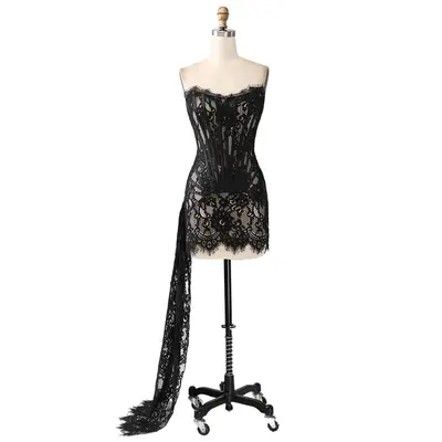 Aloura Spliced Lace Mini Dress Black - TikTok Shop Aloura Spliced Lace Mini Dress Black - TikTok Shop