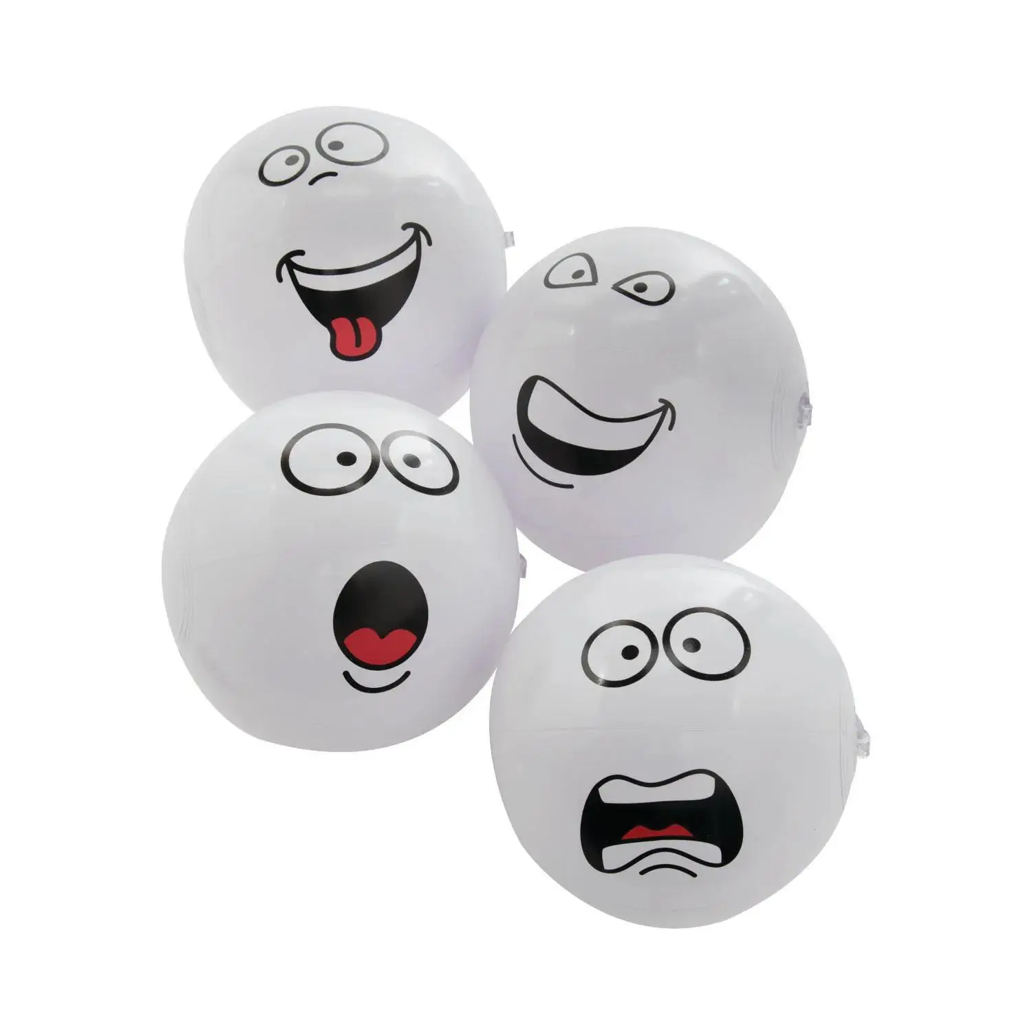 Mini Inflatable 5" Crazy Face Snowballs