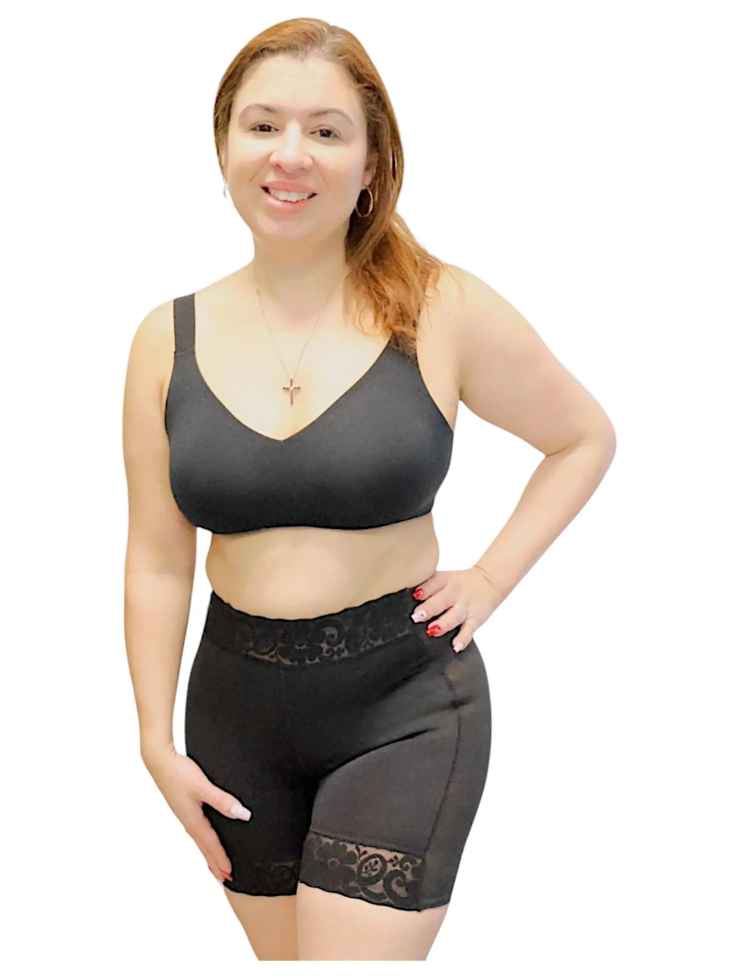 PEANUTBODY Magic Short buttock lift Comfort Shapewear Womenswear Ref. MAGICO Fit Comfortable women's underwear Cute Petite Basic Casual Style Compression Minimalist