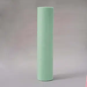 Sage Green Tulle Fabric Bolt, Sheer Fabric Spool Roll For Crafts 18"x100 Yards