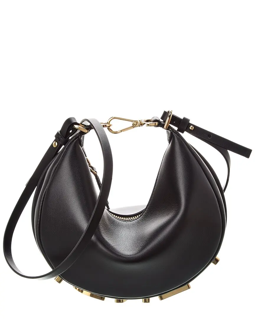 FENDI Fendigraphy Mini Leather Hobo Bag FENDI Fendigraphy Mini Leather Hobo Bag