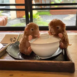 1 PC/5 Inch Lovely Bebe Silicone Reborn Dolls Lifelike Puppy Full Body Soft Solid Silicone Reborn Dolls For Daughter&Son's Gift