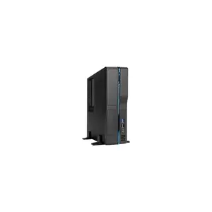 In-Win  Desktop 300W 1-1-2 Bays USB 3.0 Micro ATX Slim Case, Black