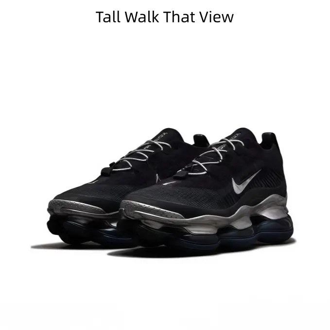 Fine Flyknit Woven Upper Sneakers, Heavy-Duty Air Cushion Sports Footwear for Daily Running & Outdoor Hiking