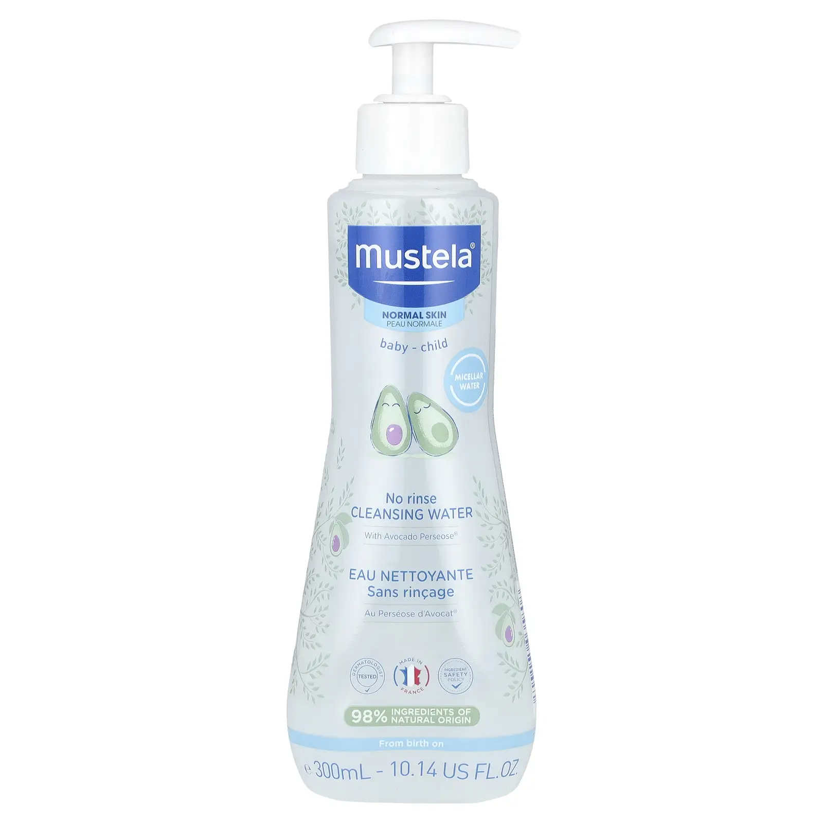 Mustela Baby-Child, No Rinse Cleansing Water, 10.14 fl oz (300 ml)