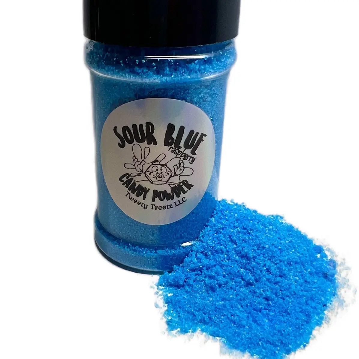 SOUR Blue Raspberry Candy Powder - Sweet Snack SOUR Blue Raspberry Candy Powder - Sweet Snack