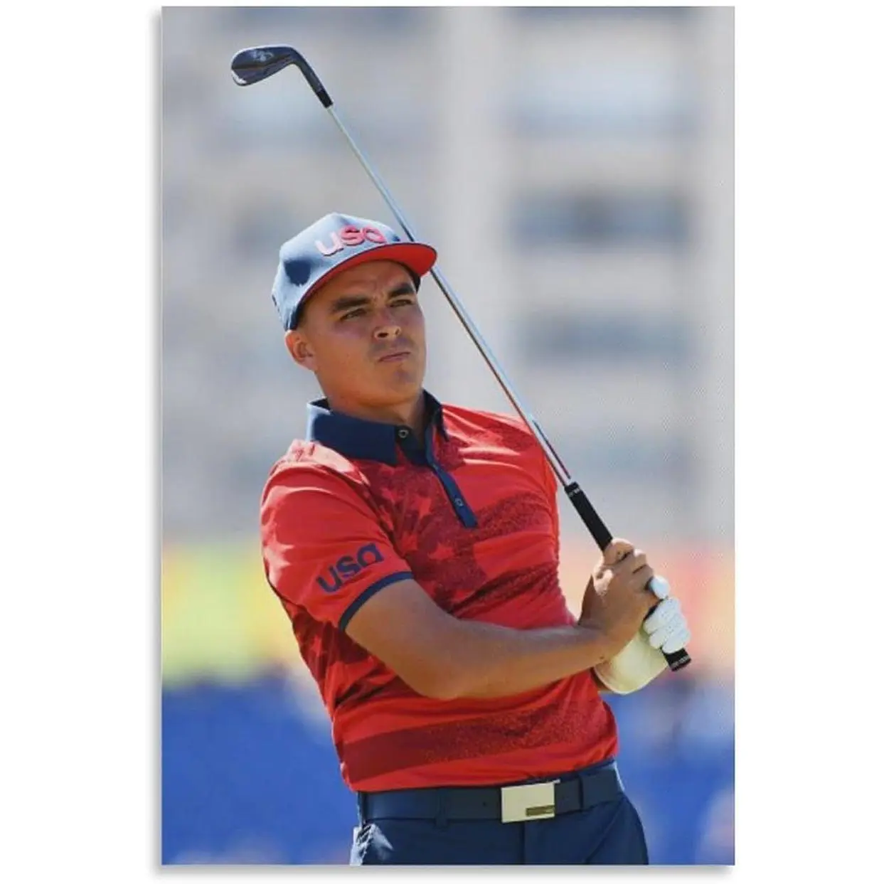 chitpar Rickie Fowler Golf Player Posters (10) Canvas Art Poster And Wall Art Picture Print Modern Family Bedroom Decor Posters
