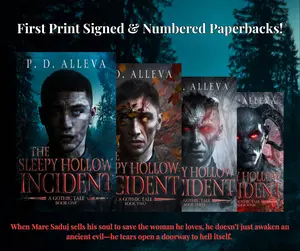 The Sleepy Hollow Incident: First Print Signed and Numbered Paperbacks