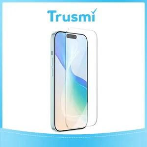 TRUSMI Clear Transparent Tempered Glass Screen Protector for iPhone 14 Pro - 10-Pack