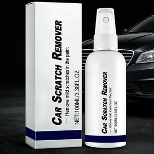 Car Scratch Remover Spray - Sodium Silicate & Isopropanol Formula for Easy Scratch Repair - 100ml/3.38fl.oz - Removes Mild Scratches in the Paint