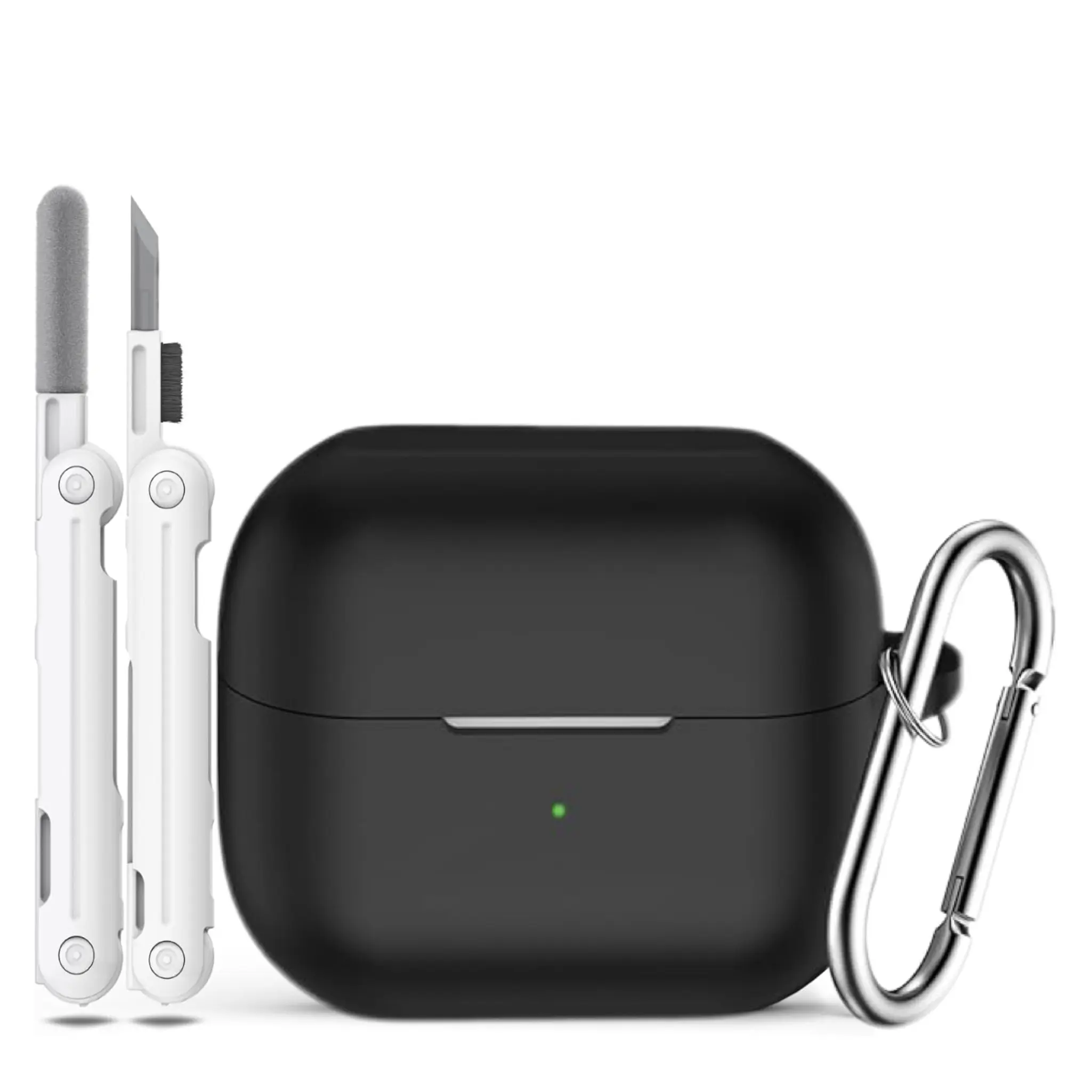 This shockproof protective case is suitable for Samsung Galaxy Buds 3 and Galaxy Buds 3 Pro, and includes a silicone earbud case and a wireless earphone cleaning pen. Protection Audio Earphone Protective Cover
