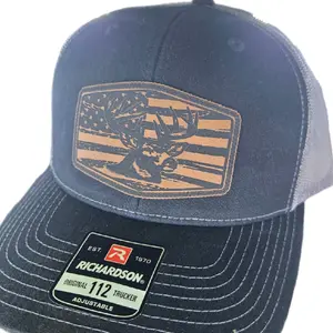 Richardson Whitetail Buck Patch Hat - Adjustable Trucker Style, Made of High-Quality Materials, Available in Various Colors, Unique Design