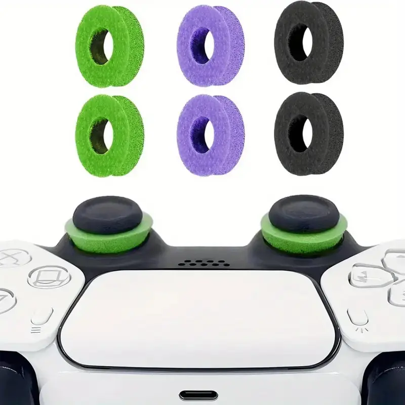 New Precision Finger Rings for Ps4, Ps5, Xbox One, Xbox, Switch Pro & Scuf Controllers, Finger Sleeves, // Colors, Aim Assist Controller Accessory, Console Accessories