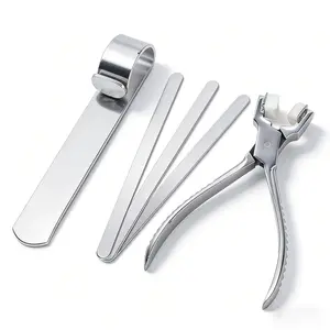 Stainless Steel Ring Resizing & Bangle Bending Kit | Non-Scratch Pliers for Jewelry Making & Repair