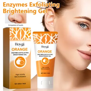 Orange Extract Facial Cleanser, Gentle Cleansing Gel, Moisturizing Facial Skin Care Gel, Hydrating Facial Cleanser, Skin Care Product for Women & Men