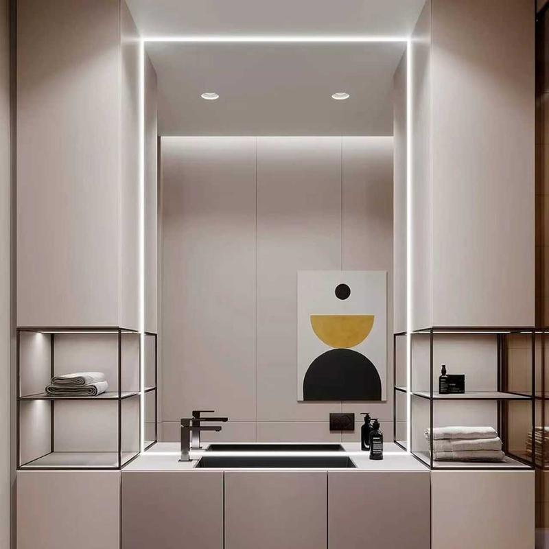 （FINAL CLEARANCE!While Supplies Last）OMING Motion Sensor COB LED Light Strip  Cool White 6000K | 3 Lighting Modes & 3 Brightness Levels | with Power Adapter for Kitchen, Stairs, Cabinet, Bedroom