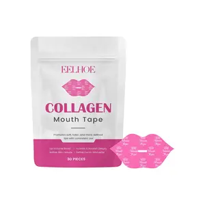 Collagen Anti-Snoring Lip Balm Stickers, 30 Pieces, Deep Moisturizing, Night Comfort Sleep, Breathable, Secure, Long-Lasting Care, Lip Moisturizer