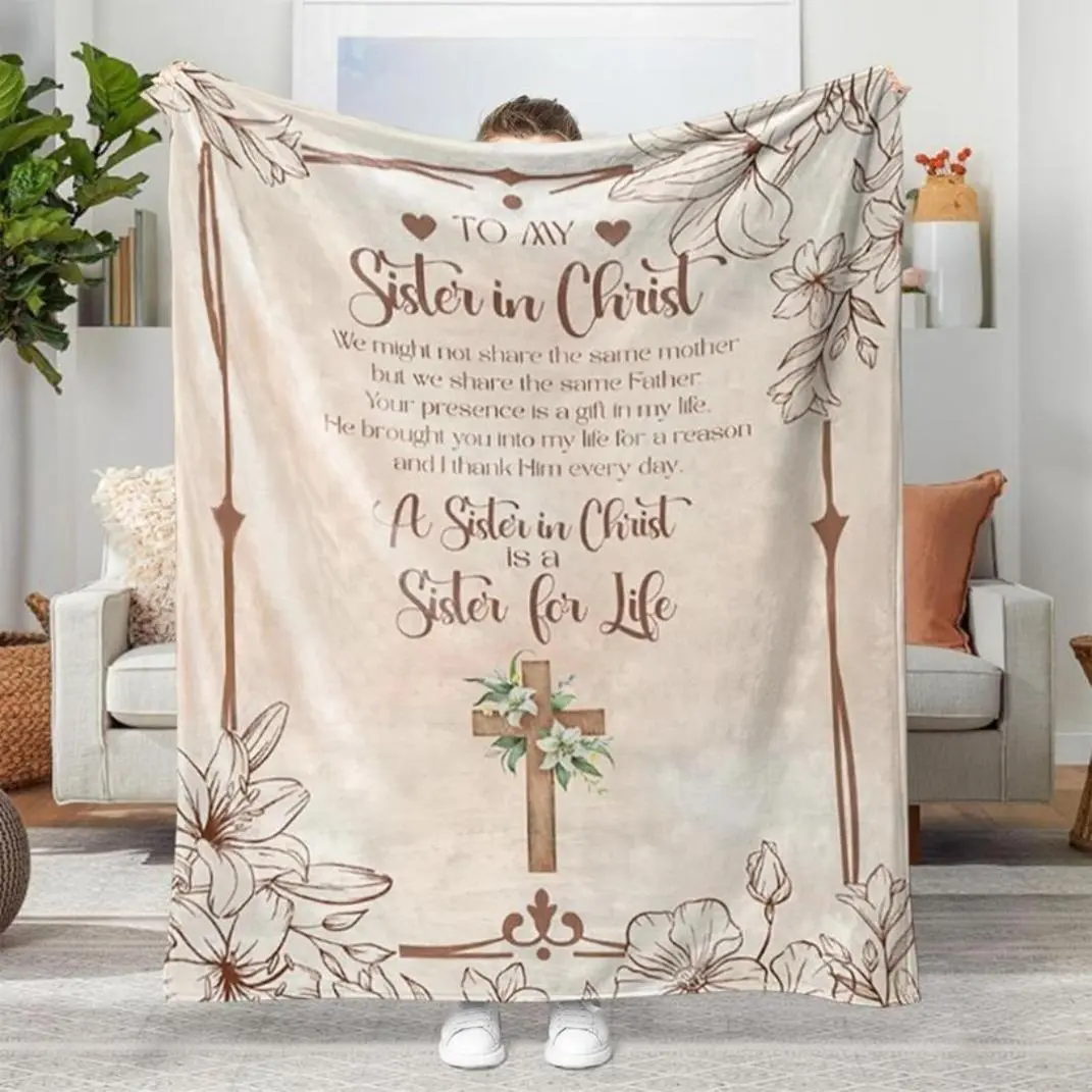 Dream Workshop inspirational scripture throw blanket