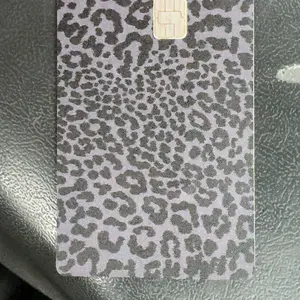 Leopard Pattern Design Credit Card Skin, Reusable Ultra-Thin Waterproof Scratch-Resistant Credit Card Sticker, Personalized Bank Card Skin Protector, Craft Gifts for Girls and Adults, Adhesive Vinyl Decal #GLOBAL PICKS