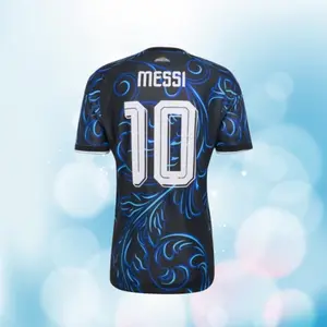 10# Messi 2026 Argentina National Home and Away Short Sleeve Soccer Jersey Casual