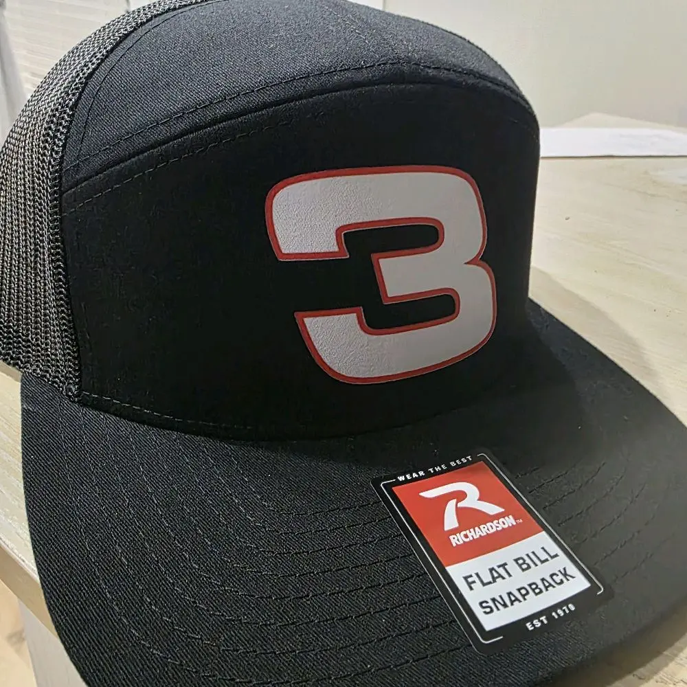 Men's Authentic #3 Intimidator Dale Earnhardt Snapback Fan Hat - Baseball Cap, Classic Casual Sports Collectible Headwear, Adjustable Size, Easy Adjustment Accessory Gift for Enthusiasts, Men's Accessories
