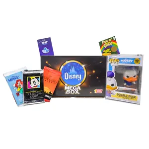 Disney Mega Box - Funko Pop, Booster Packs, Enamel Pin & Bonus Items