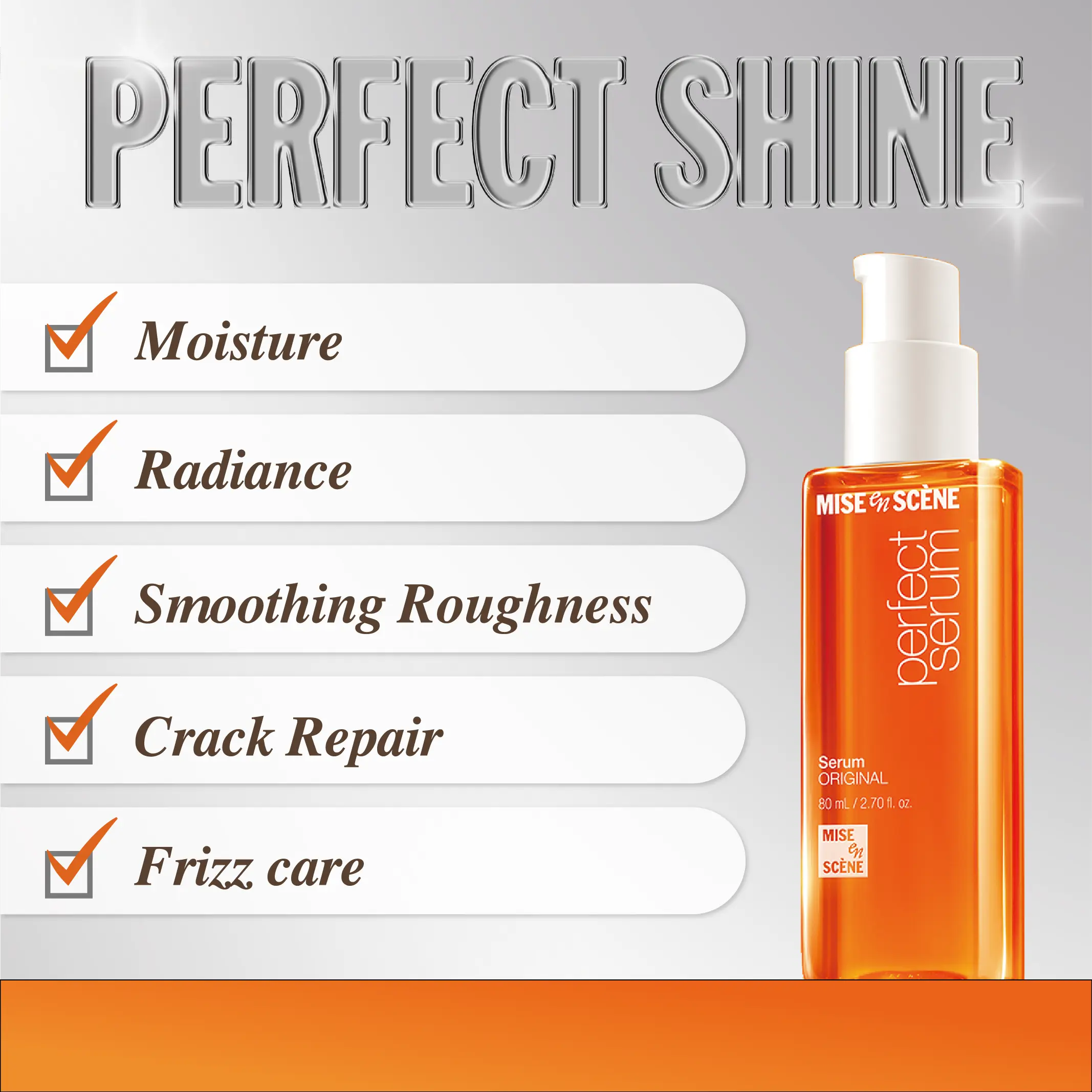 Perfect Serum Original 3-Step Complete Hair Care Trio | Mise En