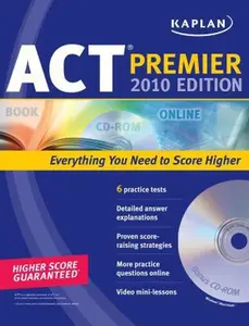 USED-Kaplan ACT 2010 Premier with CD-ROM by Kaplan (Paperback)