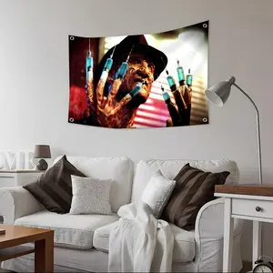 Horror Movie A Nightmare on Elm Street Flags Custom Camping Outdoor Garden room Bedroom Decor Party Backdrops Wall Art Family Gifts