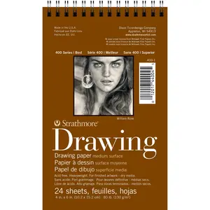 Strathmore 400 Series Drawing Pads - High-Quality Drawing Materials with Durable Construction