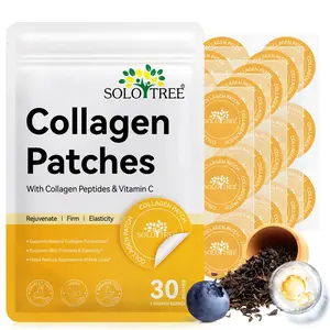 Collagen Patch 30pcs, Skin Care Supplement, Easy-To-Use Collagen Patches, Ideal for Daily Use, Enhance Your Skincare Routine, Collagen Neck Patch