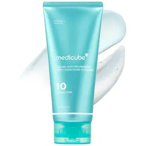 [Medicube] Azelaic Acid Niacinamide Deep Clean Whip Cleanser | Soothing Cleansing Foam for Troubled Skin | Ideal for use after spot care, Excess Sebum Control