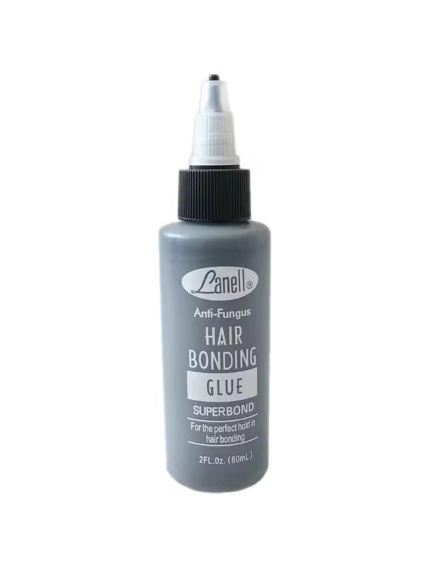 2 Oz (60 ml) Lanell Anti-fungus Hair Bonding Glue by Lanell for Black Hair Weaving, Quick - drying Hair Extension Glue, Hair Extension Tools, Invisible and Traceless, Long - lasting Stickiness., Lace Wig Adhesive
