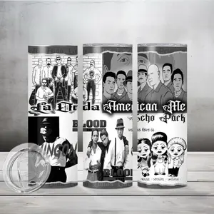 Mi Vida Loca, Blood in Blood Out 20oz Tumbler Design - Mexican Themed Tumbler
