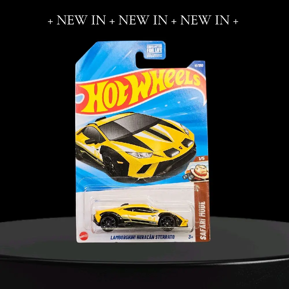 Hot Wheels: Lamborghini Huracán Sterrato (Safari Mode) Racing Car Model Diecast Metal Car