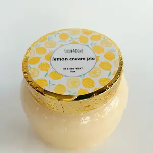 Lemon Cream Pie Sugar Scrub by Scrub&Done Cosmetics