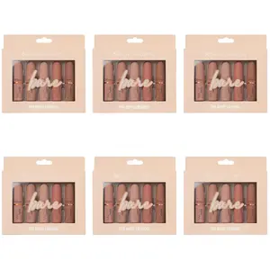 Beauty Creations Five Matte Lipstick Bare - Wholesale 6 Sets (TJLS1-SET)