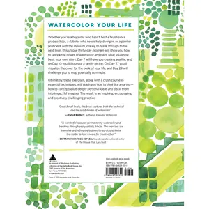 Thinking in Watercolor by Jessie Kanelos Weiner [Paperback Book]