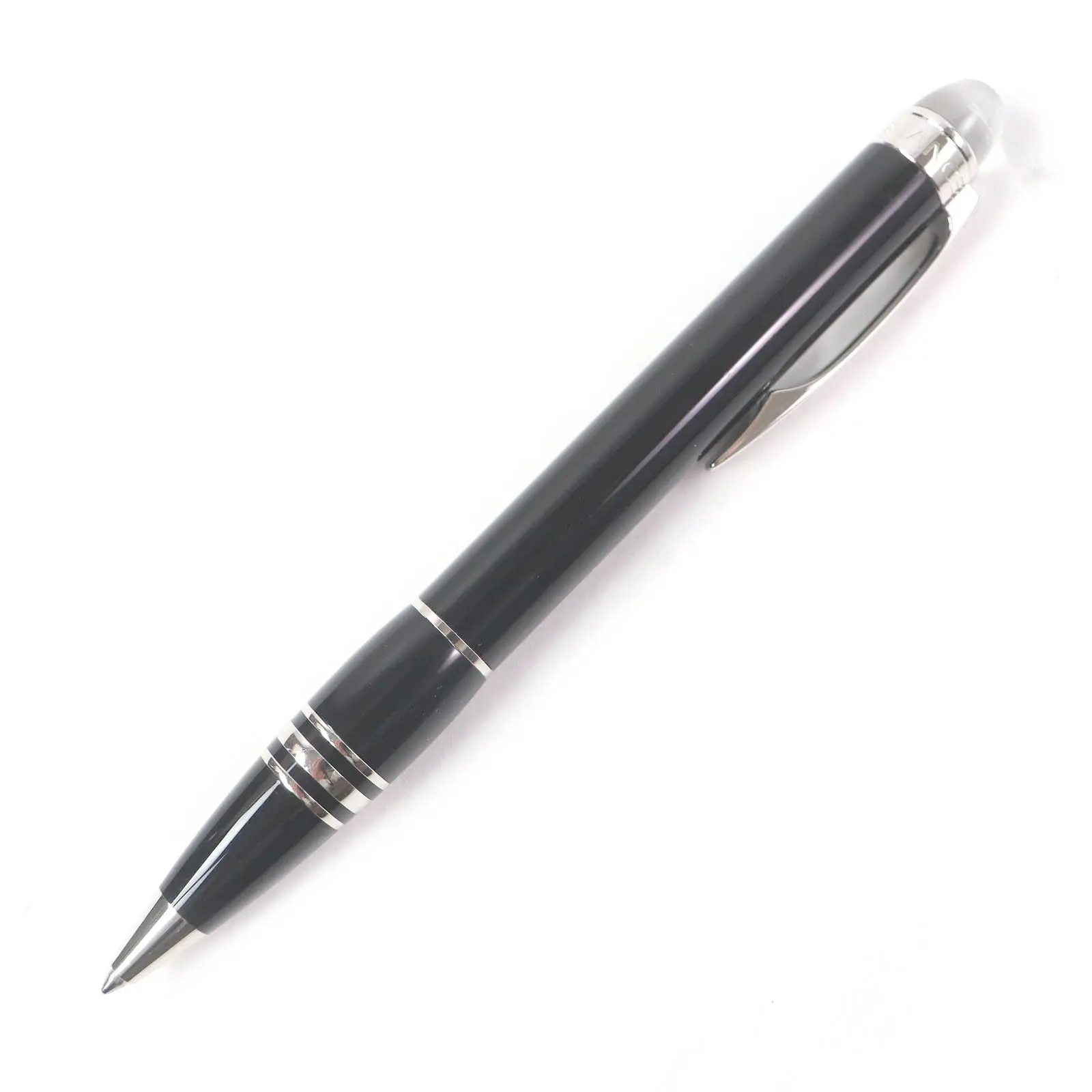 Pre-owned Montblanc Resin / Acrylic Small Leather Goods Starwalker Precious Resin Ballpoint Pen