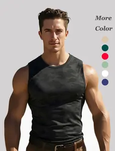 Men’s breathable tank top available in multiple camouflage colors Trending stylish casual versatile